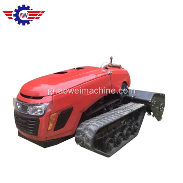Power Diesel Engine Crawler Type Rotary Cultivator with Trenching